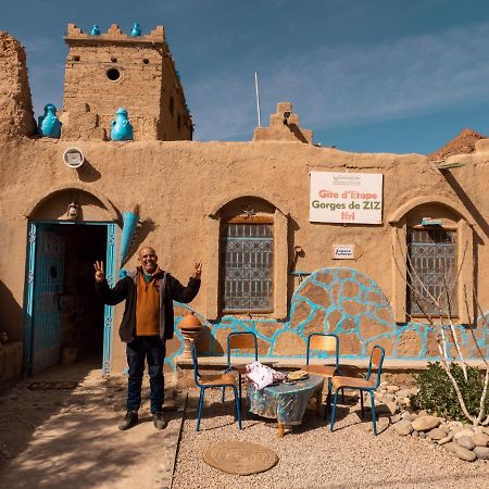 Chambres Dans Casbah - Gite D'Etape Gorges De Ziz Ar-Raszidijja Zewnętrze zdjęcie