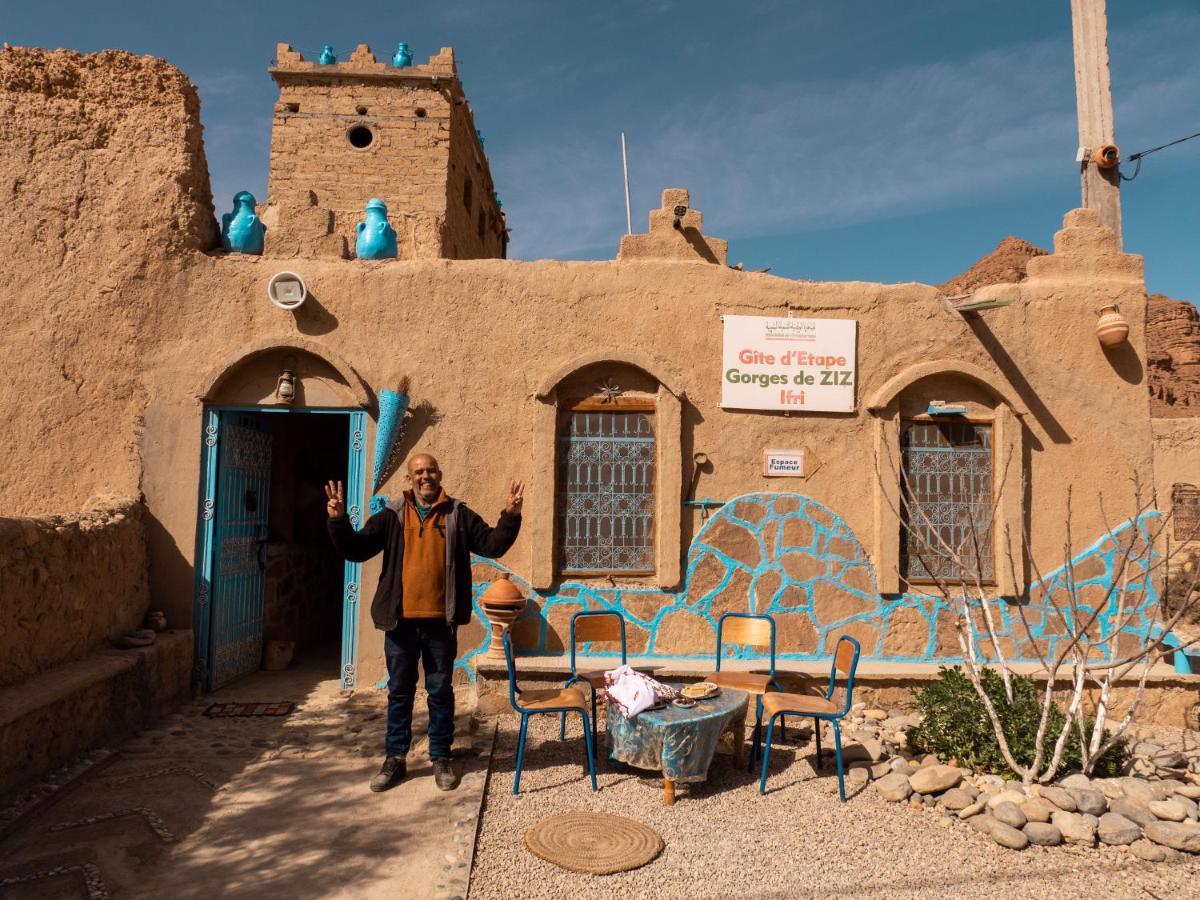 Chambres Dans Casbah - Gite D'Etape Gorges De Ziz Ar-Raszidijja Zewnętrze zdjęcie